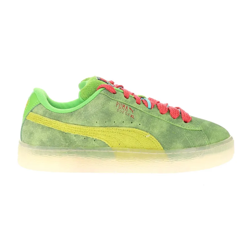 Suede XL Ghostbusters Slimer Lace Up Sneakers made by Puma