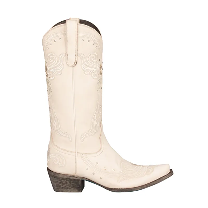 Embroidered Rhinestone Snip Toe Cowboy Boots made by Shoebacca