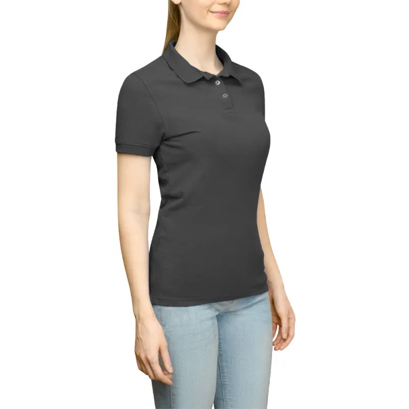Solid Jersey Short Sleeve Polo Shirt made by Shoebacca