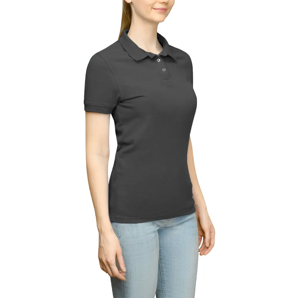 Solid Jersey Short Sleeve Polo Shirt sold by Shoebacca