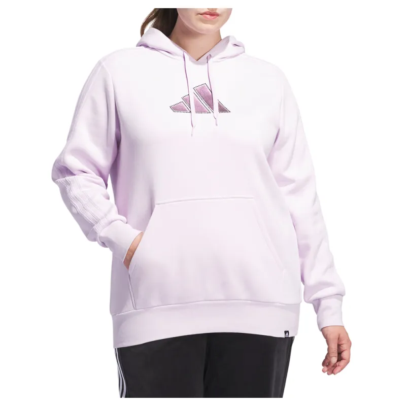 Holiday 3-Stripes Pullover Hoodie (Plus) sold by Shoebacca