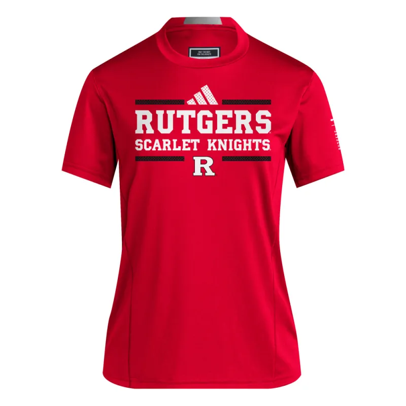 Designed 4 Training Crew Neck Short Sleeve Athletic T-Shirt sold by Shoebacca