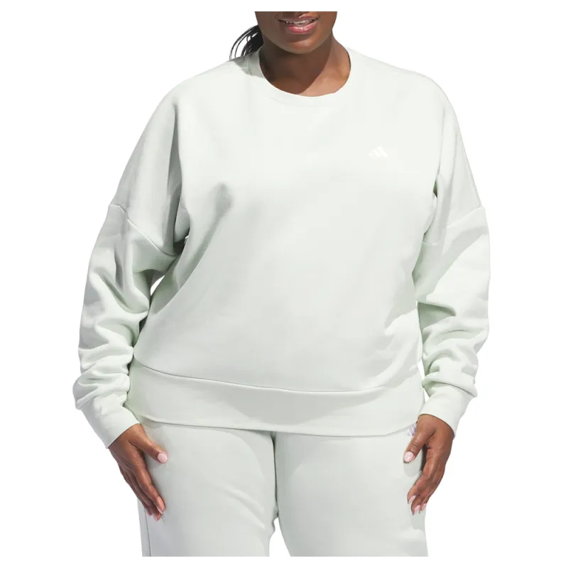 Logo Crew Neck Sweatshirt (Plus) sold by Shoebacca