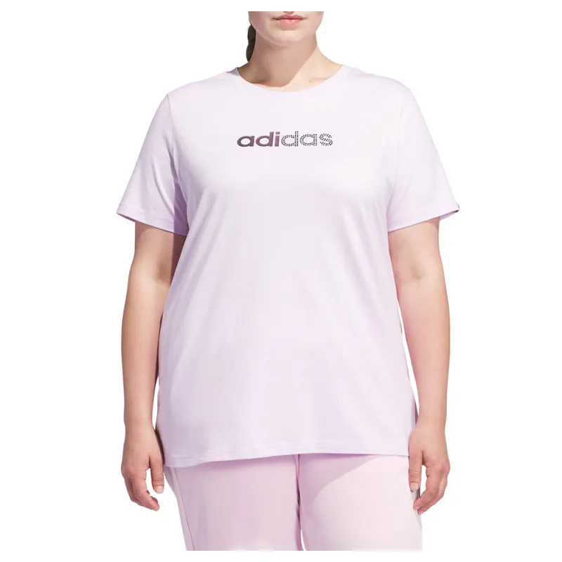 Holiday Logo Crew Neck Short Sleeve T-Shirt (Plus) sold by Shoebacca