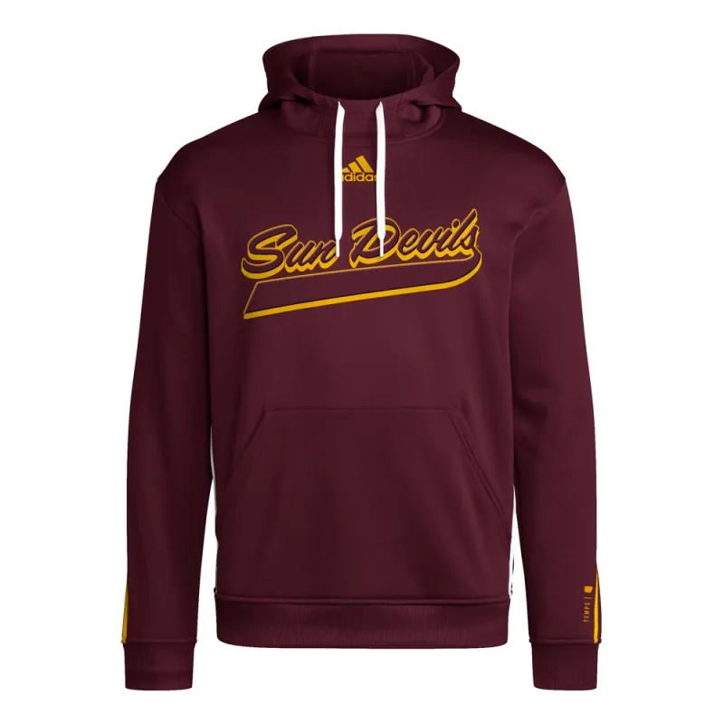 Arizona State Sun Devils Slideline Pullover Hoodie made by Adidas
