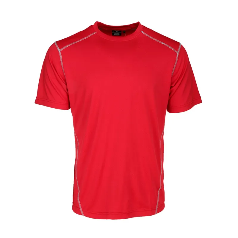 Crew Neck Short Sleeve Athletic T-Shirt made by Shoebacca