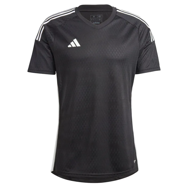 Tiro23 Competition V Neck Short Sleeve Soccer Jersey sold by Shoebacca