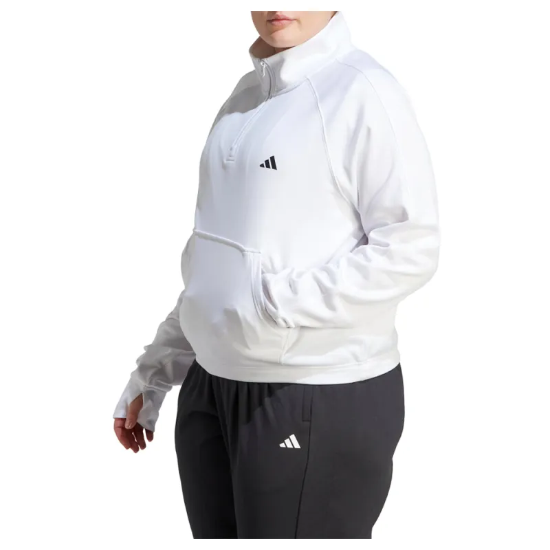 Game and Go Quarter Zip Fleece Sweatshirt (Plus) sold by Shoebacca