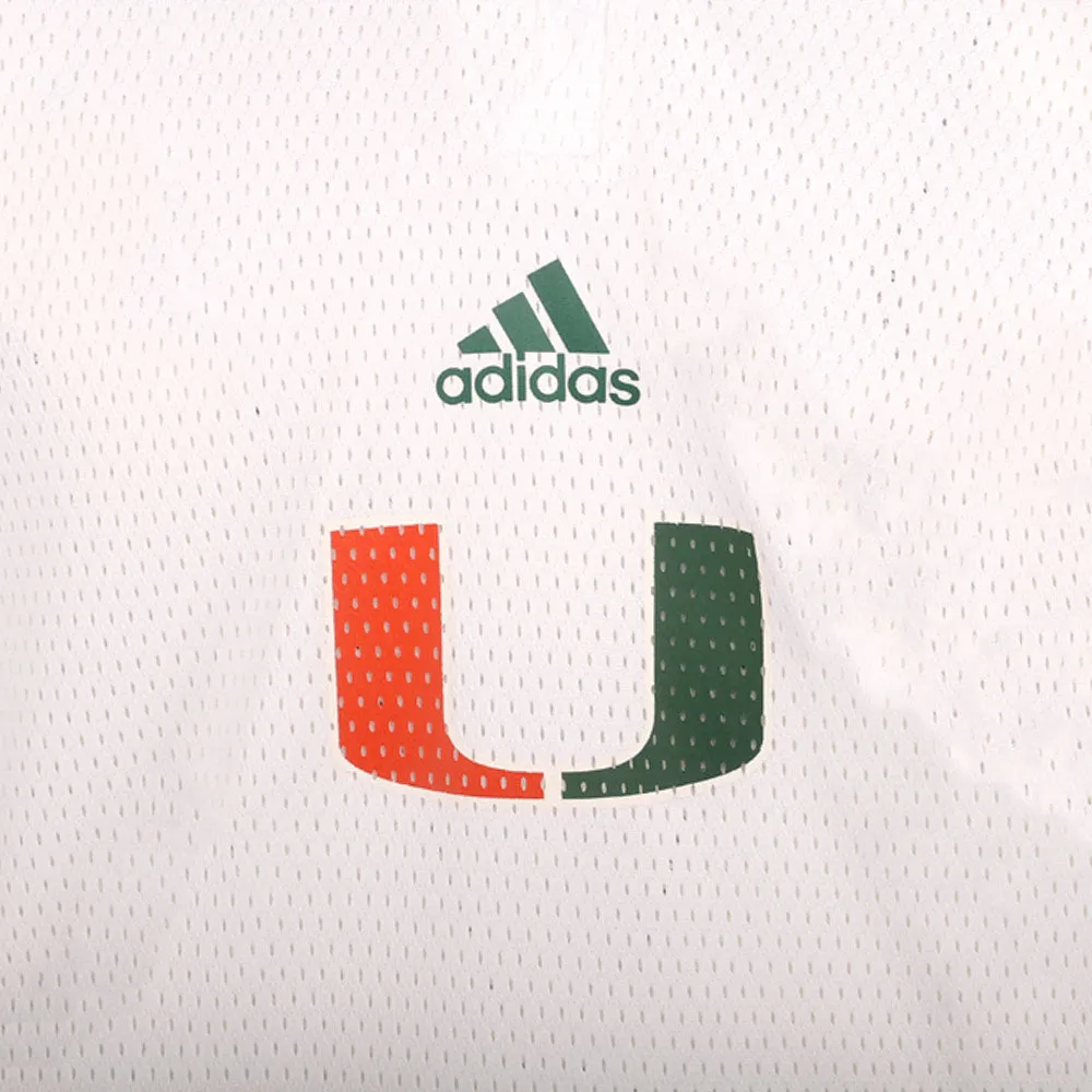 Miami Hurricanes Long Sleeve Hooded Button Up Sweatshirt sold by Shoebacca product image thumbnail 3