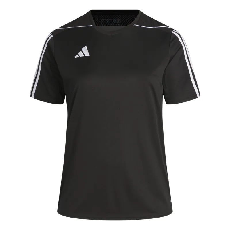 Tiro 23 Crew Neck Short Sleeve Soccer Jersey (Plus) made by Adidas