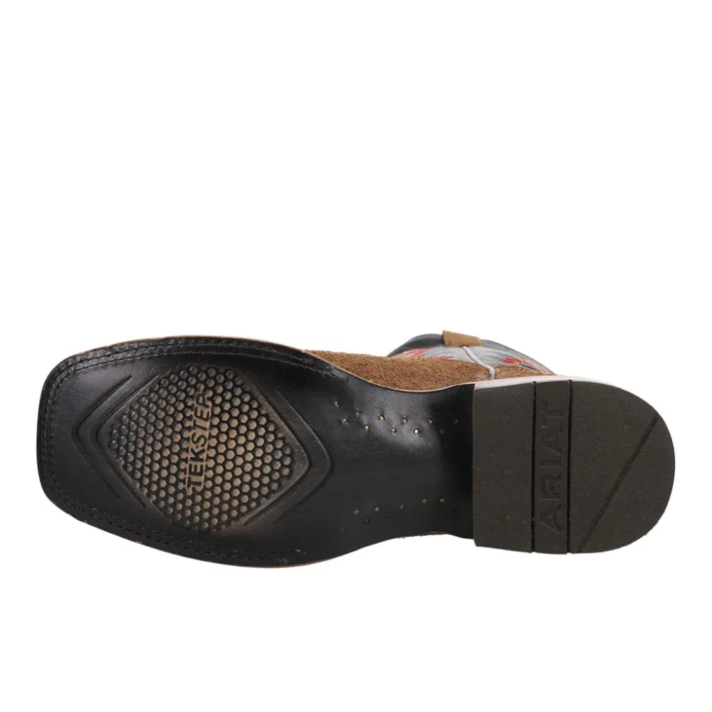 Sting Embroidered Square Toe Pull On Cowboy Boots sold by Shoebacca product image thumbnail 5