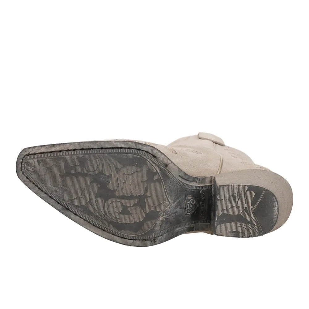 Chandler Embroidered Pointed Toe Pull On Cowboy Booties sold by Shoebacca product image thumbnail 5