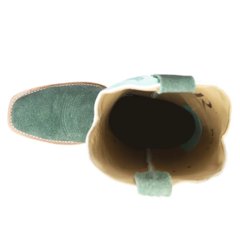 Rough Out Embroidered Narrow Square Toe Cowboy Boots sold by Shoebacca product image thumbnail 4