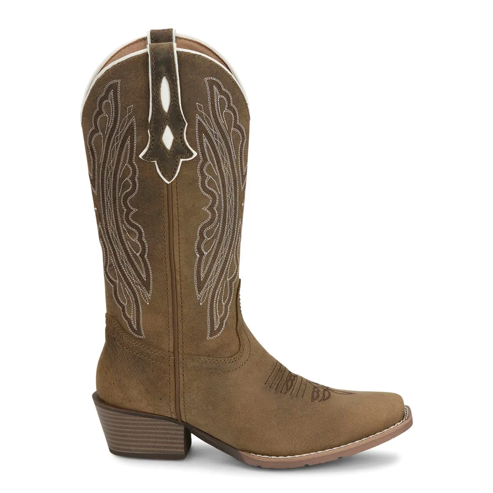 Rae Midnight Embroidered Square Toe Cowboy Boots sold by Shoebacca