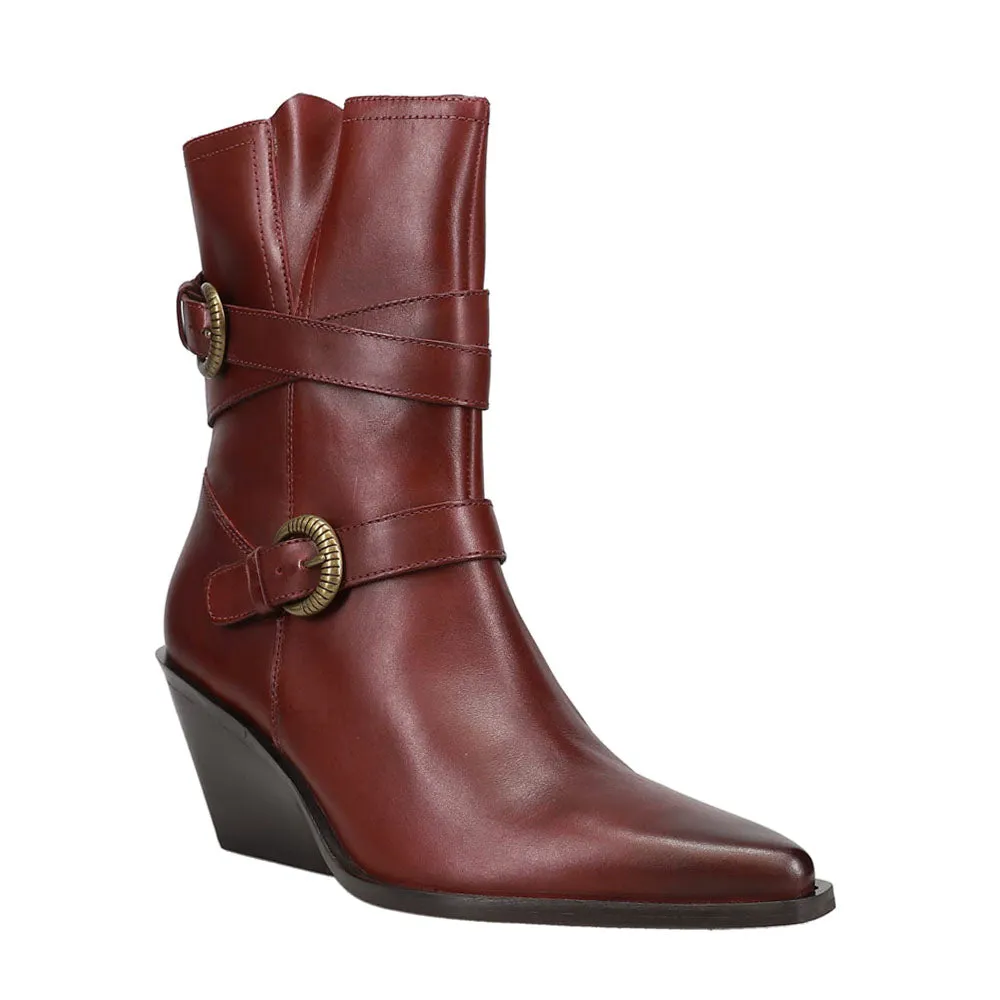 Speak Up Pointed Toe Zippered Cowboy Boots sold by Shoebacca product image thumbnail 2