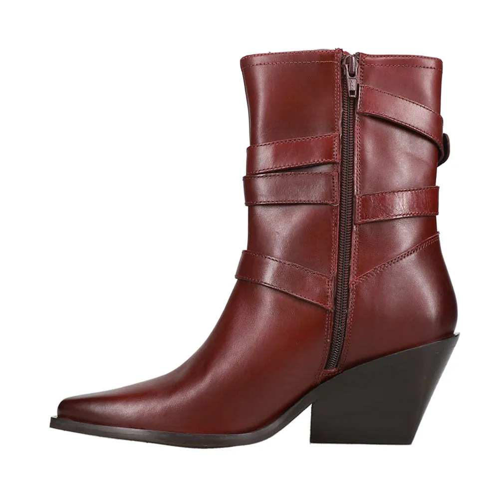 Speak Up Pointed Toe Zippered Cowboy Boots sold by Shoebacca product image thumbnail 3