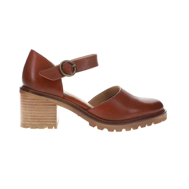 Lock and Key Round Toe Mary Jane Block Heel Pumps sold by Shoebacca