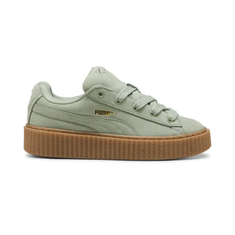 Creeper Phatty Earth Tone x FTY Platform Lace Up Sneakers made by Puma