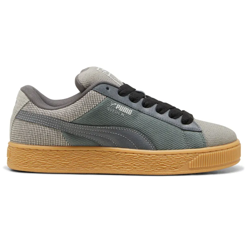 Suede XL Denim Lace Up Sneakers made by Puma
