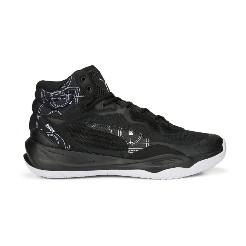 Playmaker Pro Mid Courtside Sneakers made by Puma