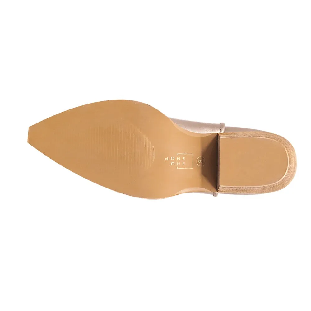 Zerena Embroidered Metallic Pointed Toe Pull On Cowboy Boots sold by Shoebacca product image thumbnail 5