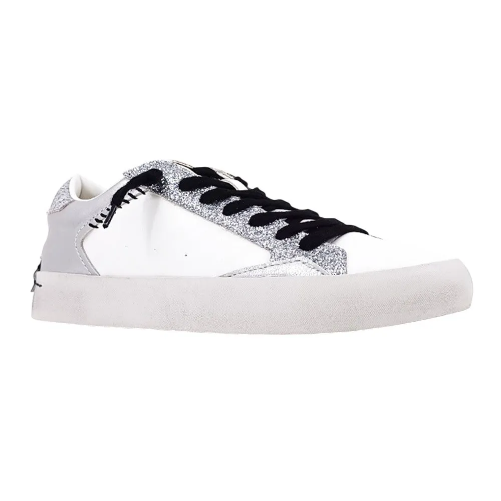 Ruby Metallic Glitter Lace Up Sneakers sold by Shoebacca product image thumbnail 2
