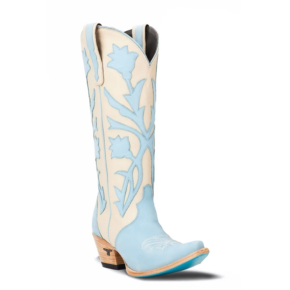Jolene Tooled Inlay Floral Snip Toe Cowboy Boot sold by Shoebacca product image thumbnail 2