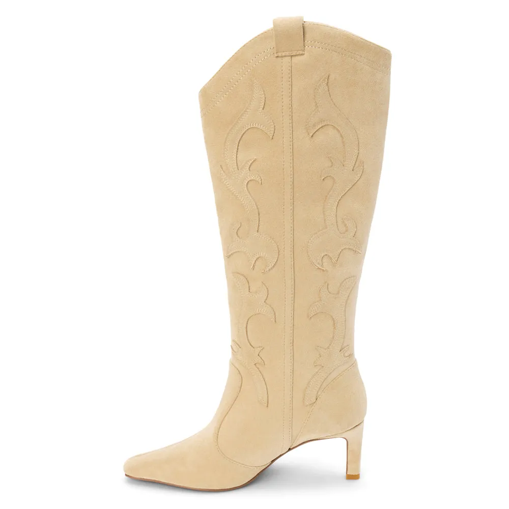 Abrams Embroidered Pointed Toe Pull On Cowboy Boots sold by Shoebacca product image thumbnail 3