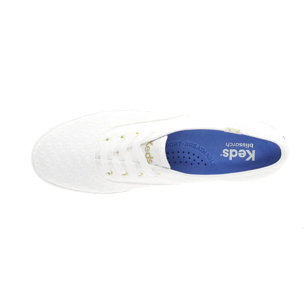 Champion Mini Daisy Eyelet Lace Up Sneakers sold by Shoebacca product image thumbnail 4