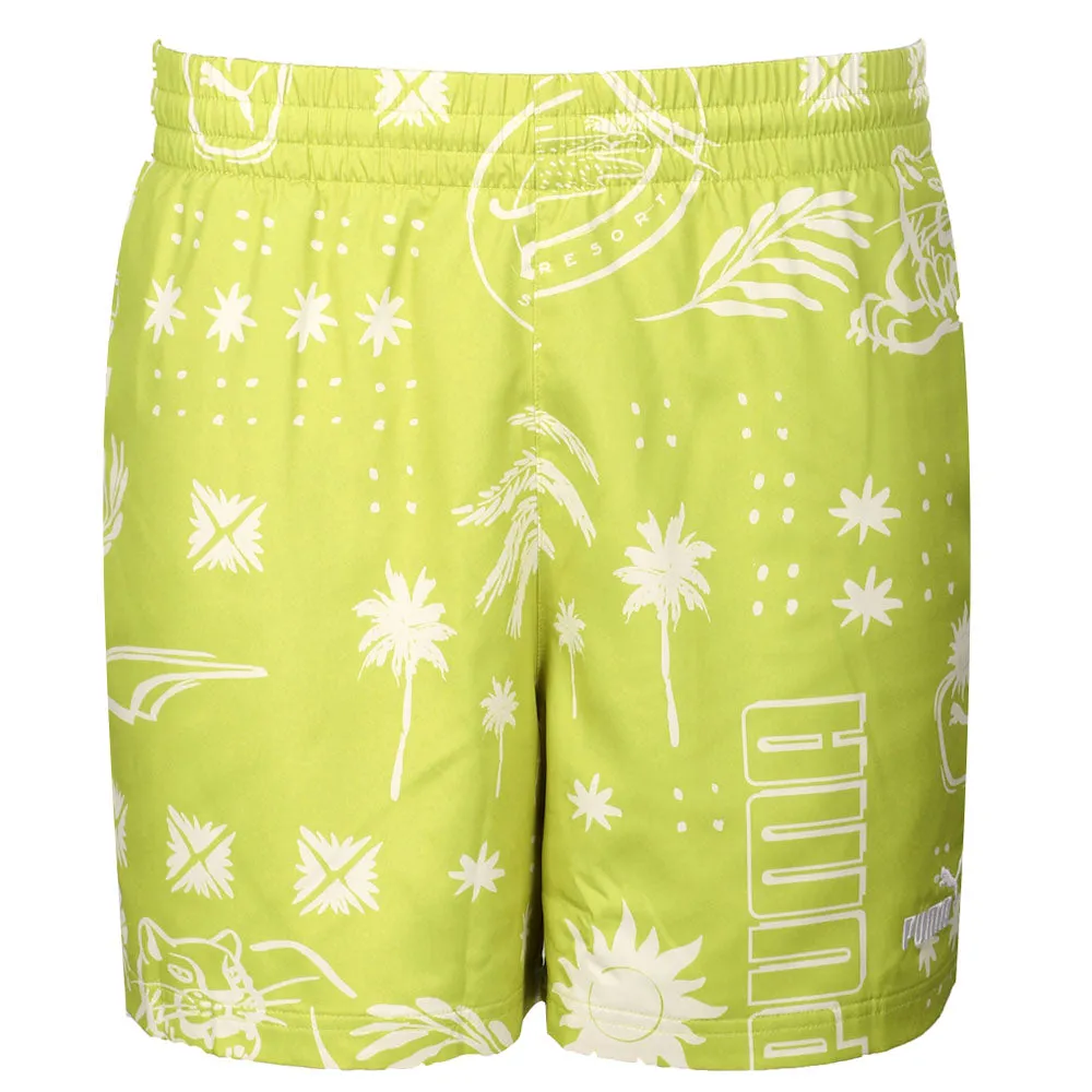 Palm Resort Graphic 5 Inch Woven Shorts sold by Shoebacca product image thumbnail 3