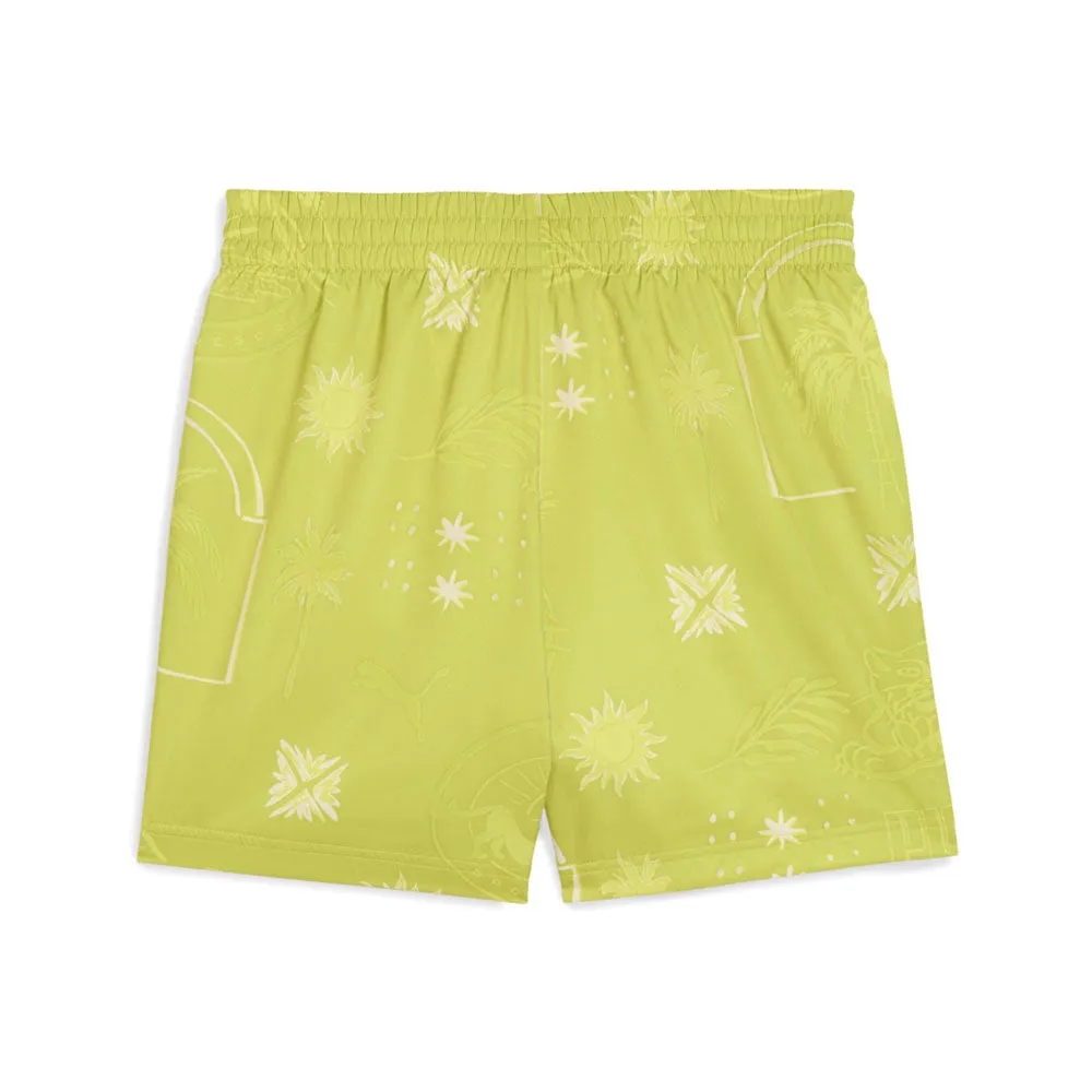 Palm Resort Graphic 5 Inch Woven Shorts sold by Shoebacca product image thumbnail 2
