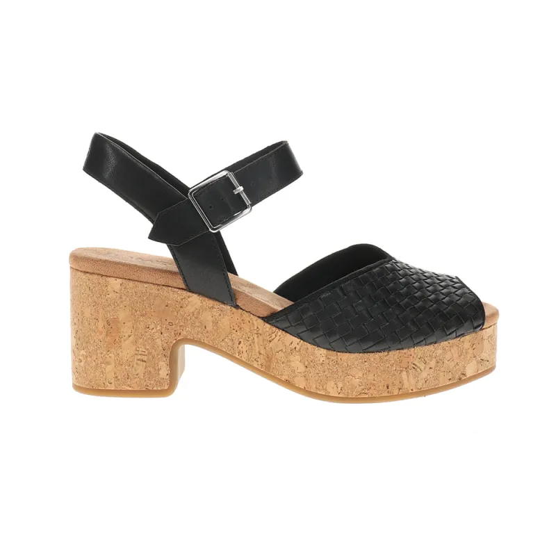 Isla Peep Toe Platform Block Heel Sandals sold by Shoebacca