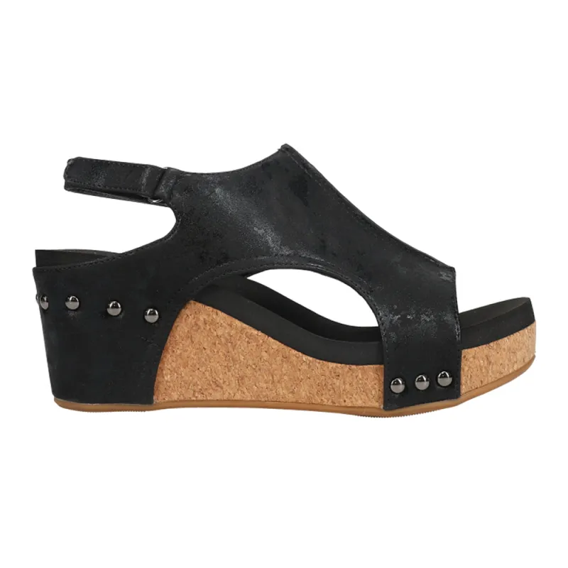 Carley Studded Slingback Wedge Sandals sold by Shoebacca