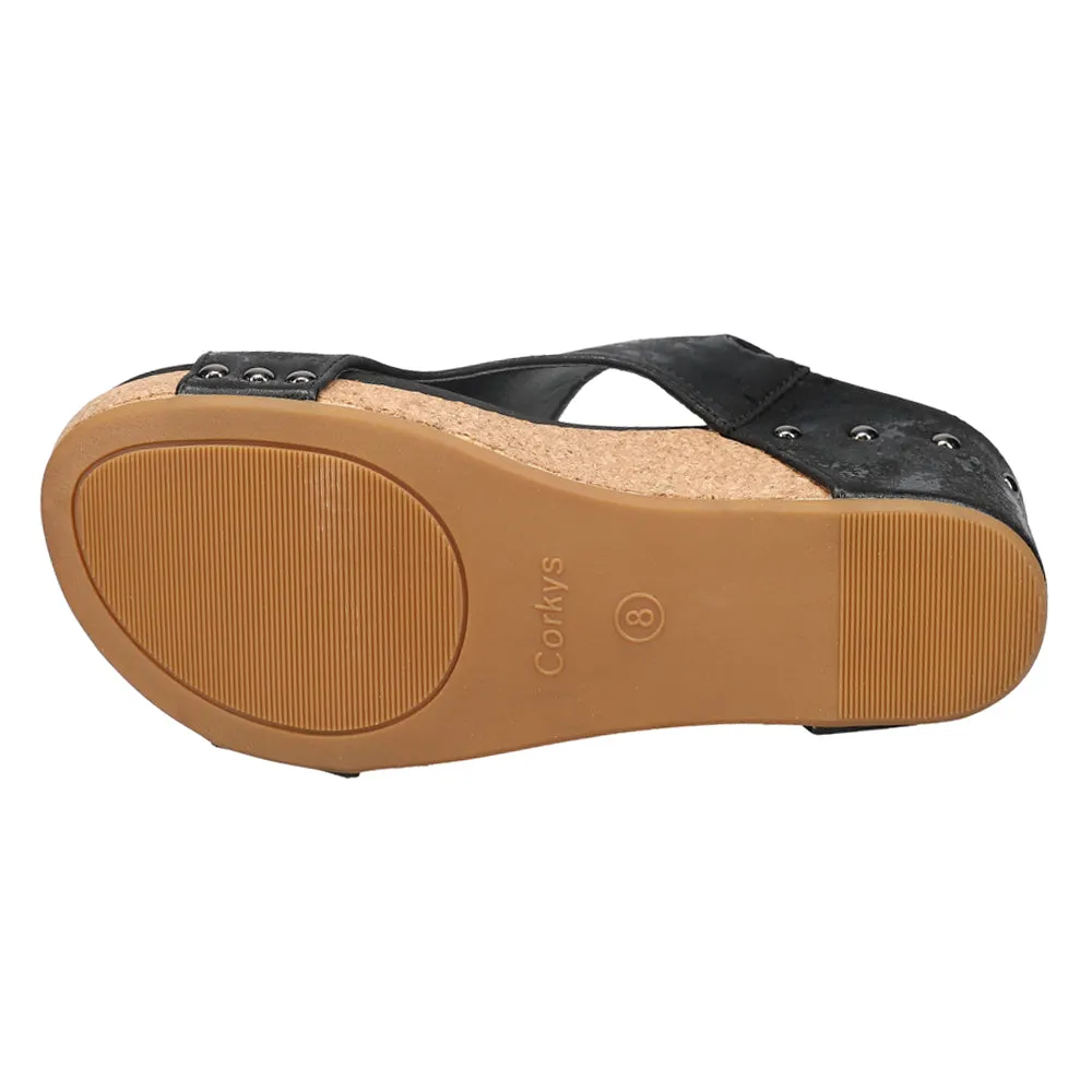 Carley Studded Slingback Wedge Sandals sold by Shoebacca product image thumbnail 5