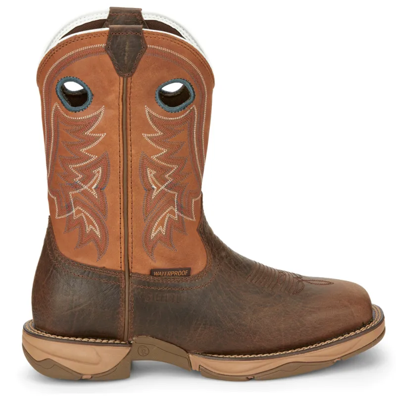 Lopez 11 Inch Waterproof Steel Toe Work Boots made by Tony Lama