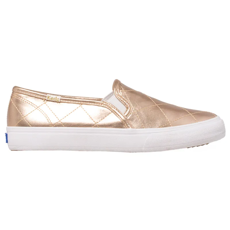 Double Decker Quilted Slip On Sneakers made by Keds