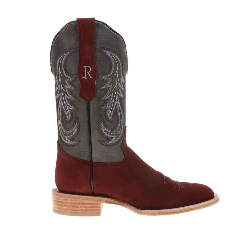 11 Inch Wide Square Toe Pull On Cowboy Boots sold by Shoebacca