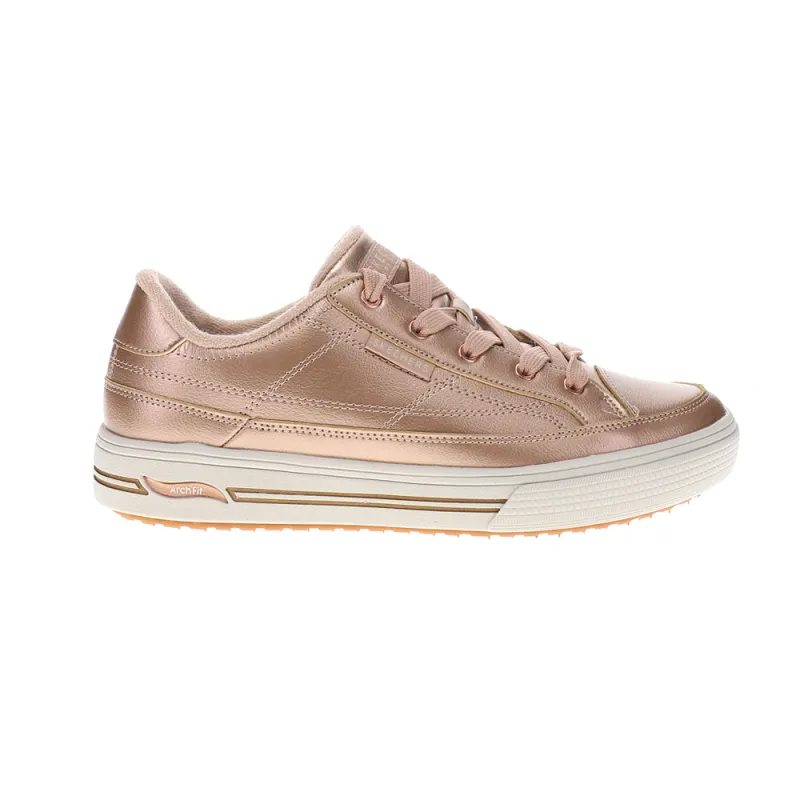 Arch Fit Arcade Glistening Gal Metallic Slip On Sneakers sold by Shoebacca