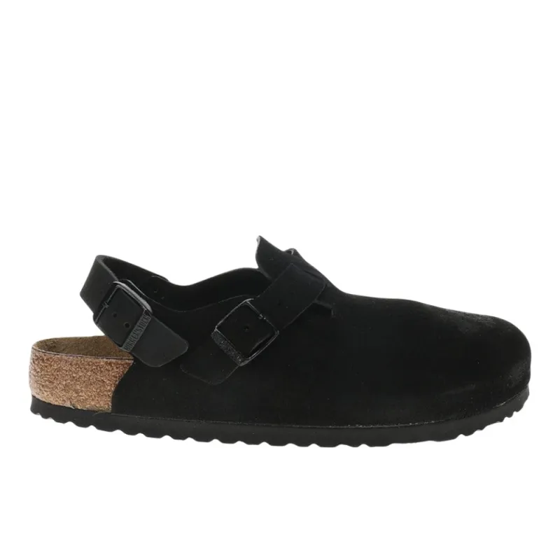 Tokio Suede Leather Clogs sold by Shoebacca