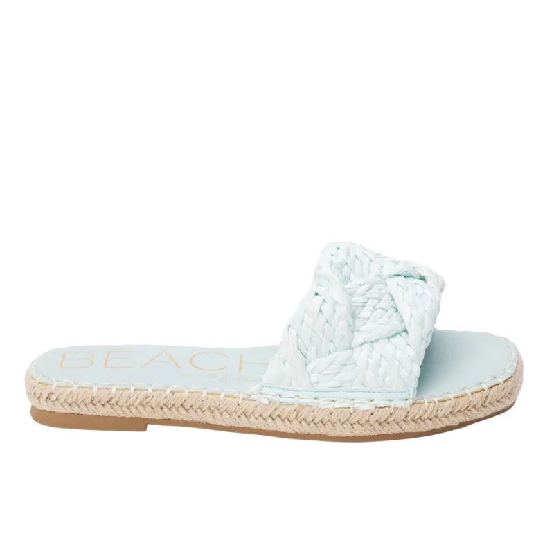 Ivy Espadrille Slide Sandals made by Shoebacca