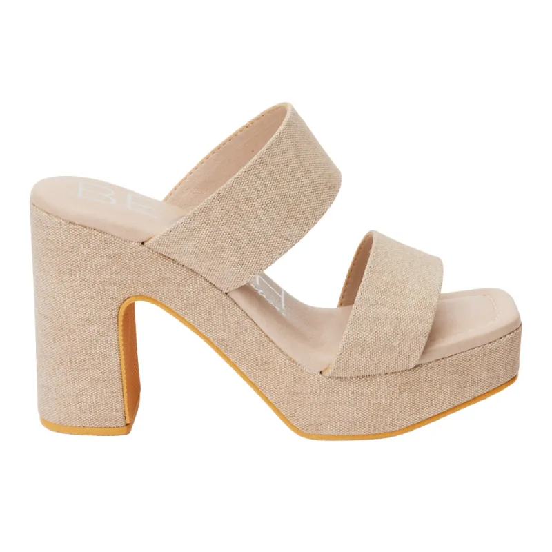 Gem Platform Block Heel Sandals sold by Shoebacca