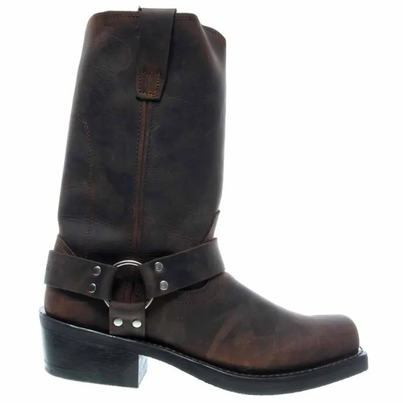 Harness Square Toe Pull On Boots made by Durango