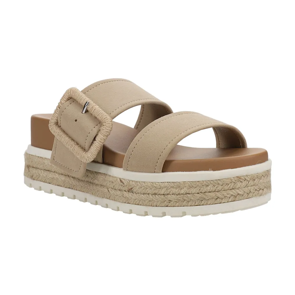 Kenzy Buckle Espadrille Platform Sandals sold by Shoebacca product image thumbnail 2