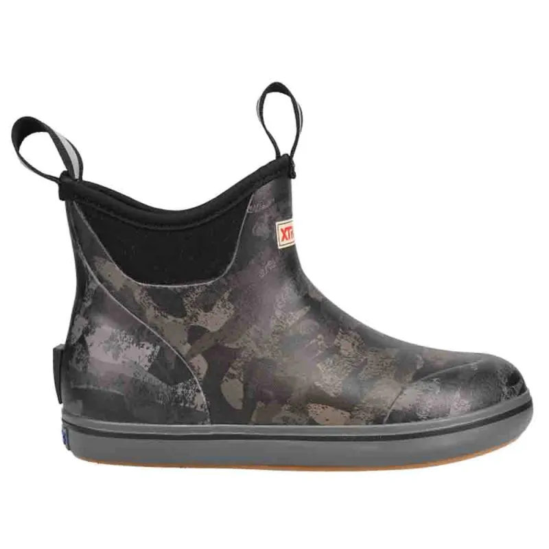 Ankle Deck Camo Pull on Boots made by Shoebacca