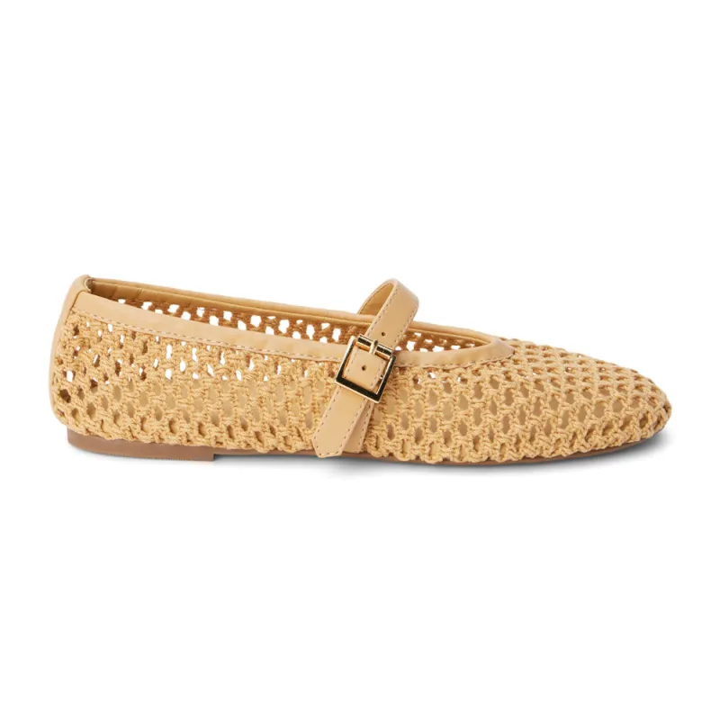 Nolita Fishnet Mary Jane Ballet Flats sold by Shoebacca