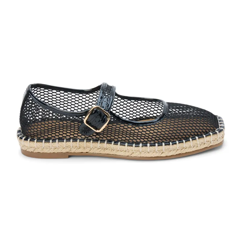 Meg Mary Jane Espadrille Flats sold by Shoebacca