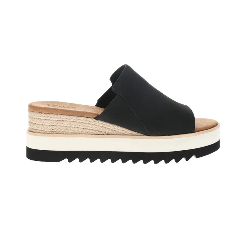 Diana Mule Platform Wedge Espadrille Sandals sold by Shoebacca