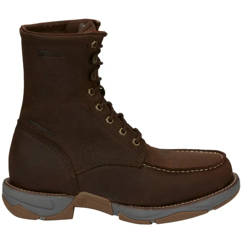 Junction Lacer 8 Inch Waterproof Steel Toe Work Boots made by Tony Lama