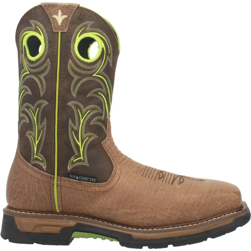 Storms Eye 11 Inch Waterproof Composite Toe Work Boots made by Shoebacca