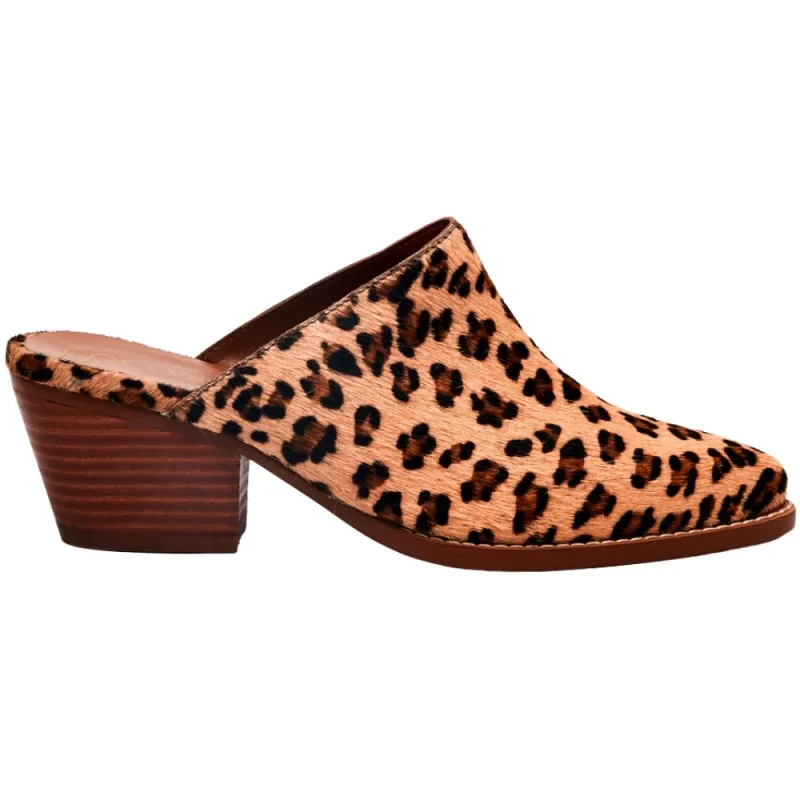 Camelot Leopard Pointed Toe Mules sold by Shoebacca